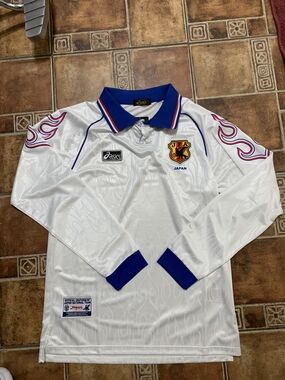 Asics Japan 1998 Retro Long Sleeve Jersey Size M